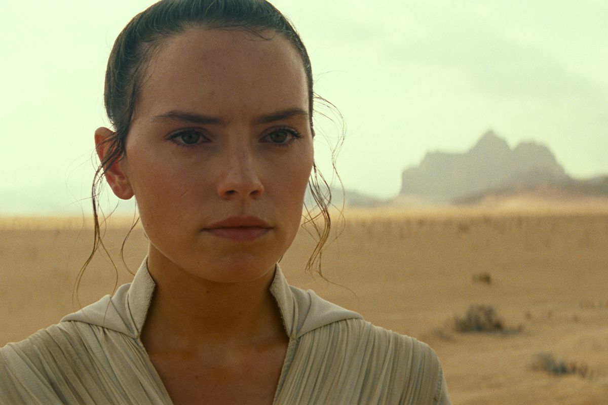 Rey (Daisy Ridley) n STAR WARS: THE RISE OF SKYWALKER. ‘Star Wars’ star Daisy Ridley said she identified with Rey in the sequel trilogy.