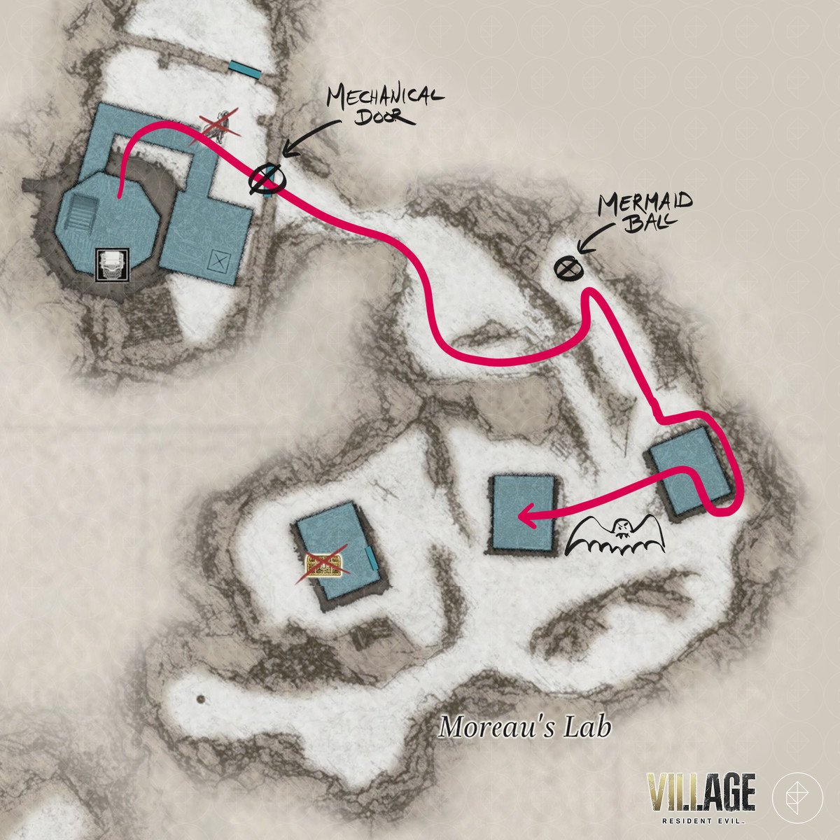 Resident Evil Village walkthrough part 10: Reservoir and Moreau