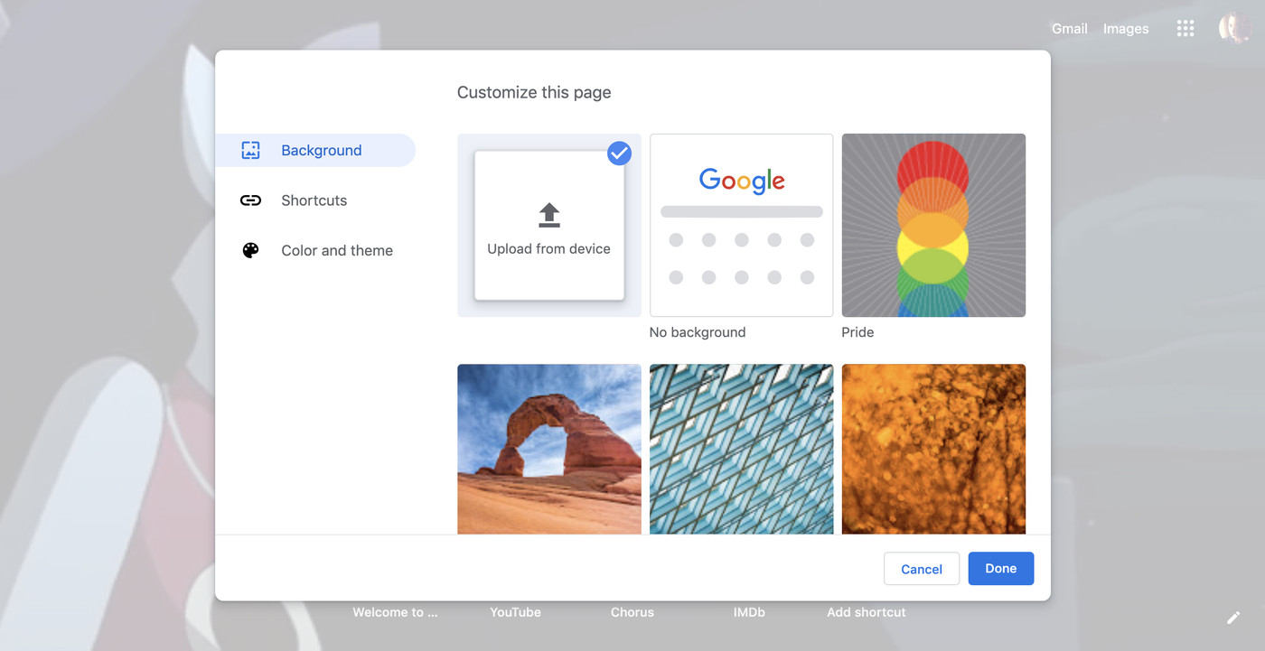 How To Personalize Your Google Chrome Homepage With Any Gif The Verge