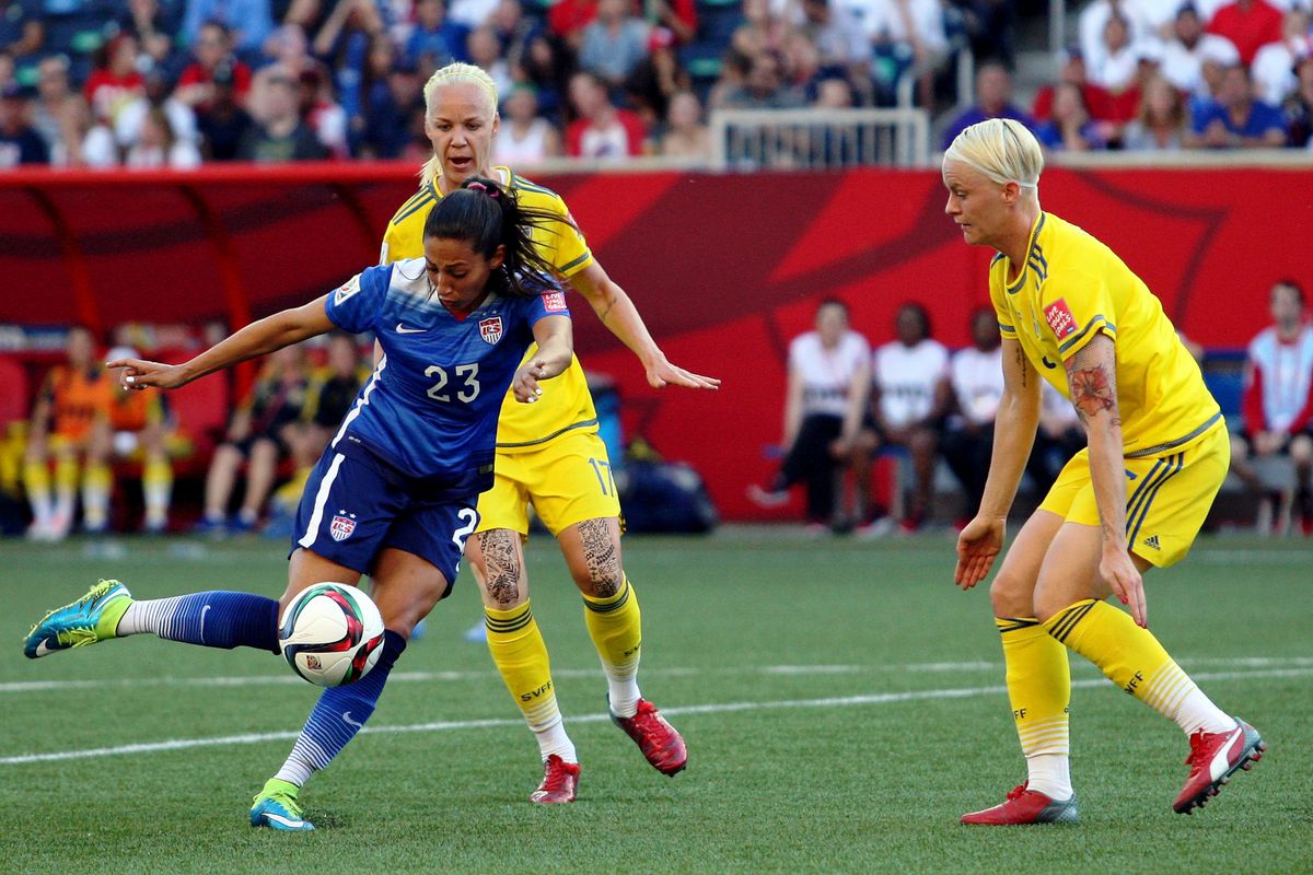 Soccer: Women's World Cup-United States at Sweden