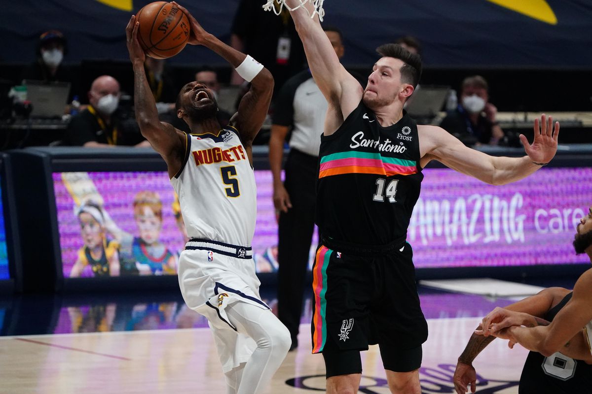 NBA: San Antonio Spurs at Denver Nuggets