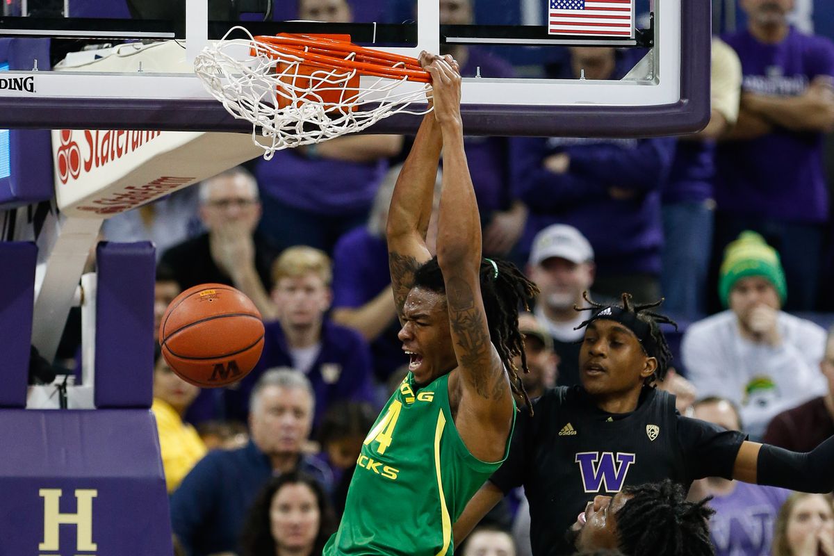NCAA Basketball: Oregon at Washington
