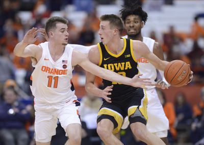 NCAA Basketball: Iowa at Syracuse