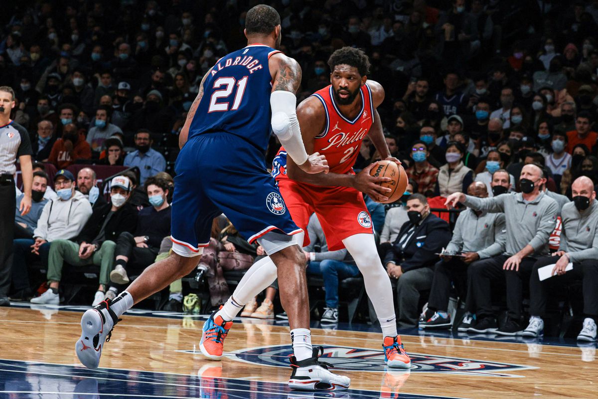 NBA: Philadelphia 76ers at Brooklyn Nets