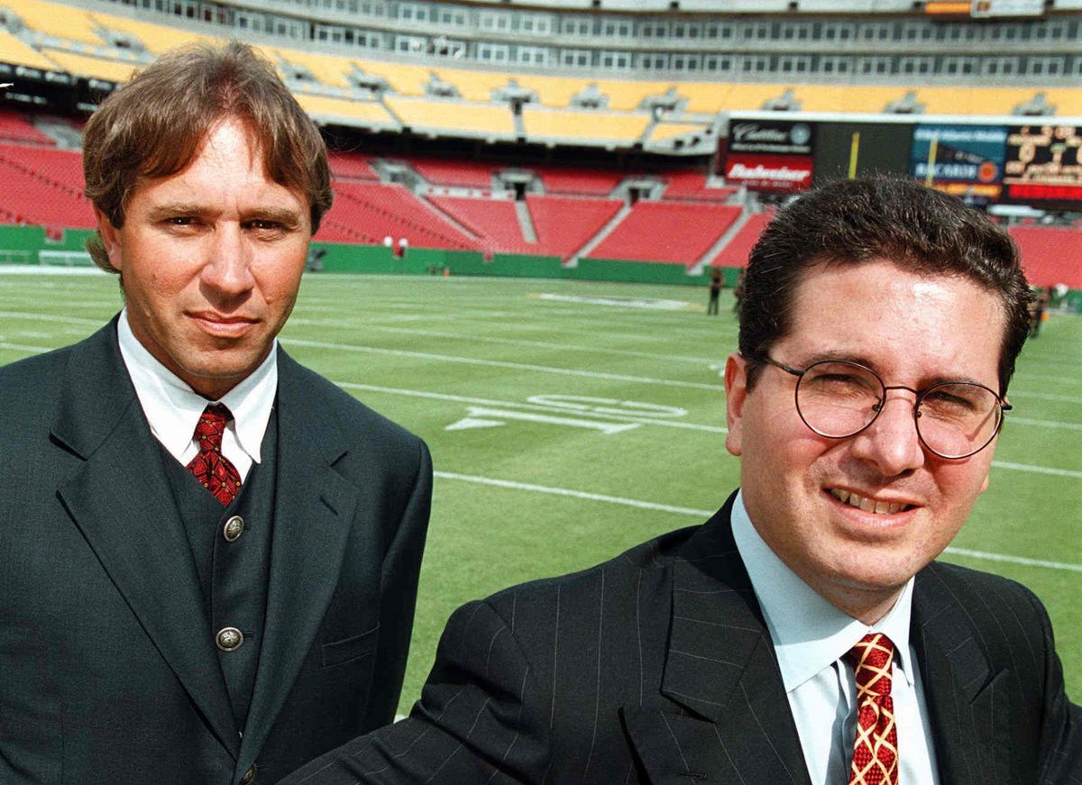 1999 - SLUG: SP/SNYDER - CAPTION: New Redskins owner Dan Snyder