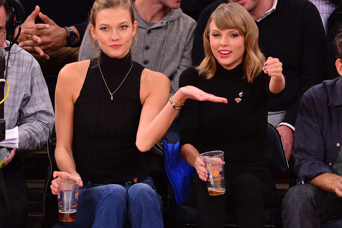Taylor Swift says she's not dating bff Karlie Kloss