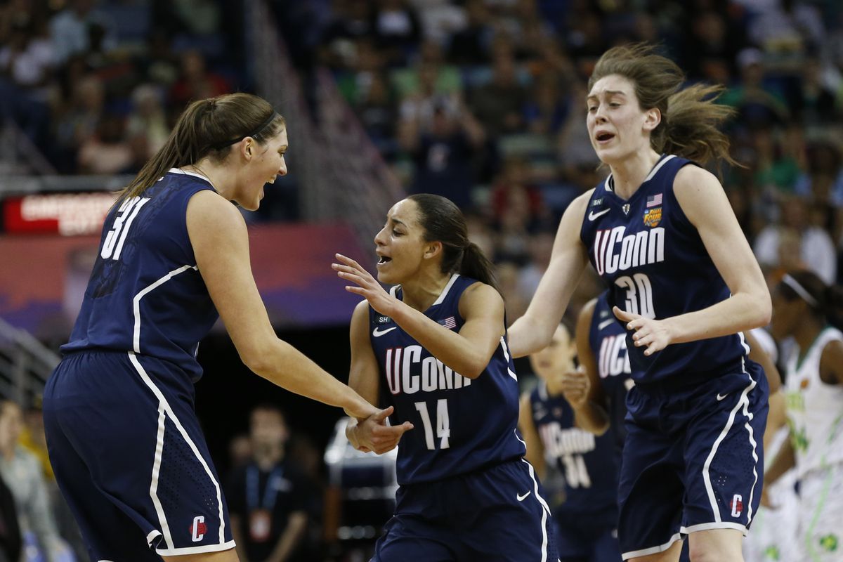 Stefanie Dolson, Bria Hartley, and Breanna Stewart are three of four UConn players selected for the 2013-14 WBCA Watch list.