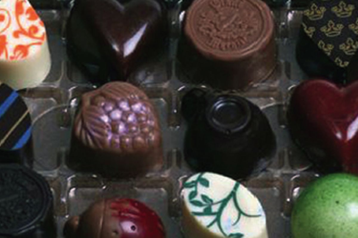 Racked LA is like a box of chocolates: full of amazing treats! Image via <a href="http://www.madame-chocolat.com">Madame Chocolat</a>.