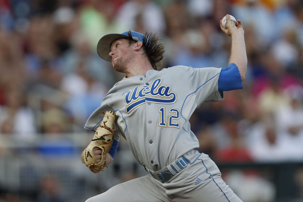Grant Watson will be on the mound for UCLA tonight