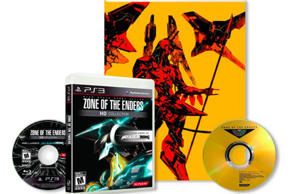 zone of the enders hd collection limited edition