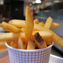 Fries from Clarke's Standard by <a href="http://www.flickr.com/photos/scottlynchnyc/8646125801/in/pool-eater">Scoboco</a>