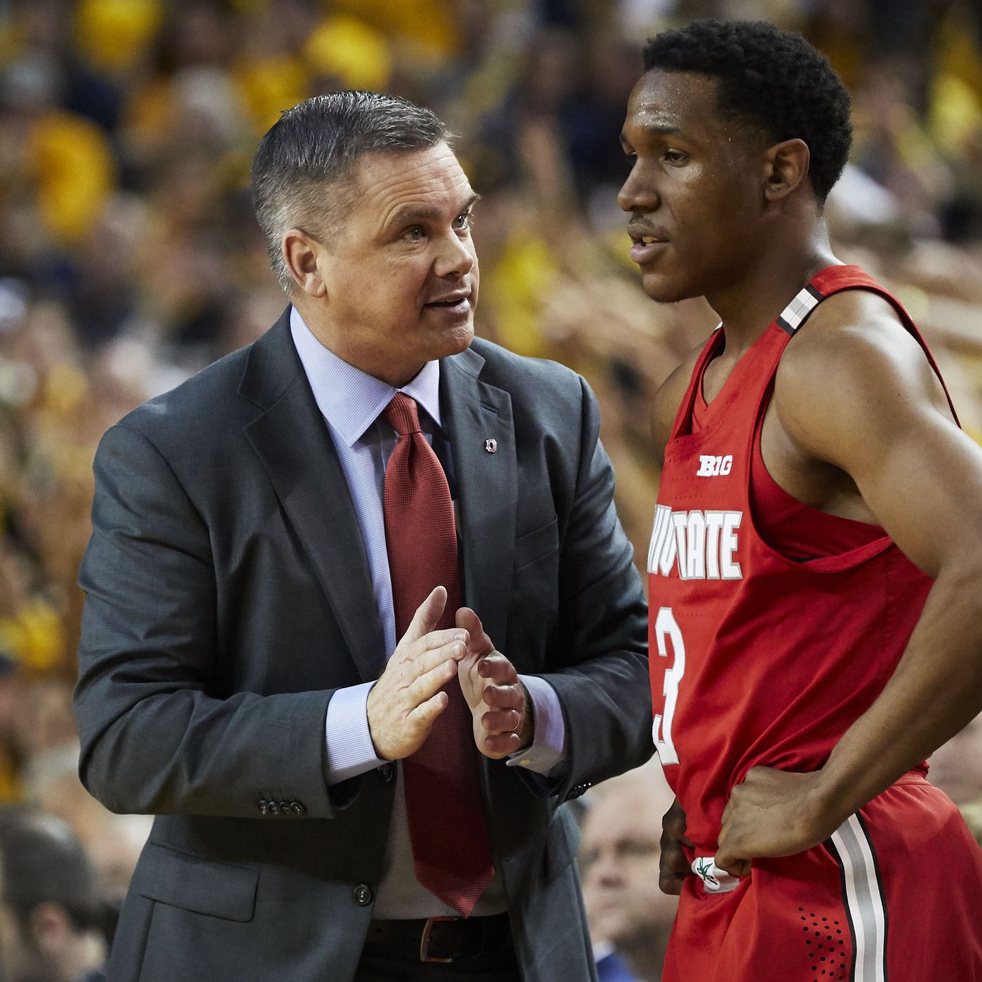 Ohio State's Chris Holtmann named 2018 Big Ten men's basketball Coach of  the Year - Land-Grant Holy Land