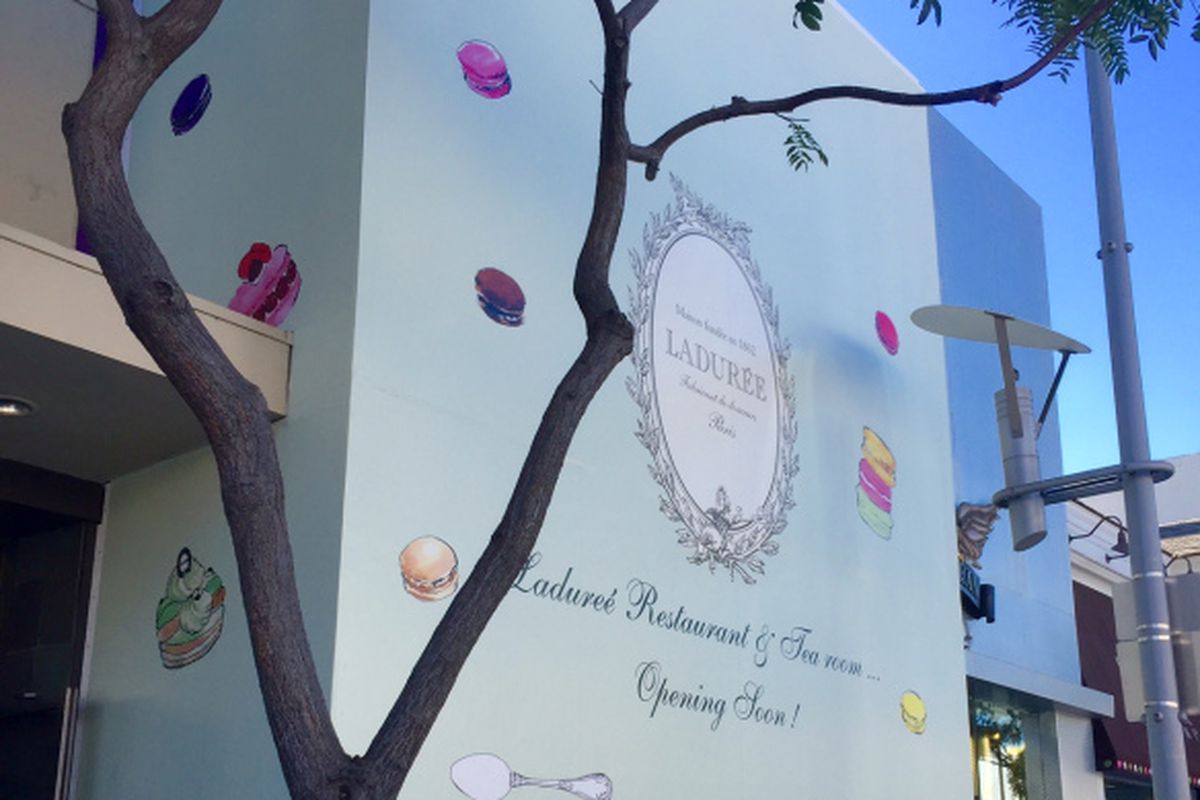 Upcoming location of Ladurée Beverly Hills