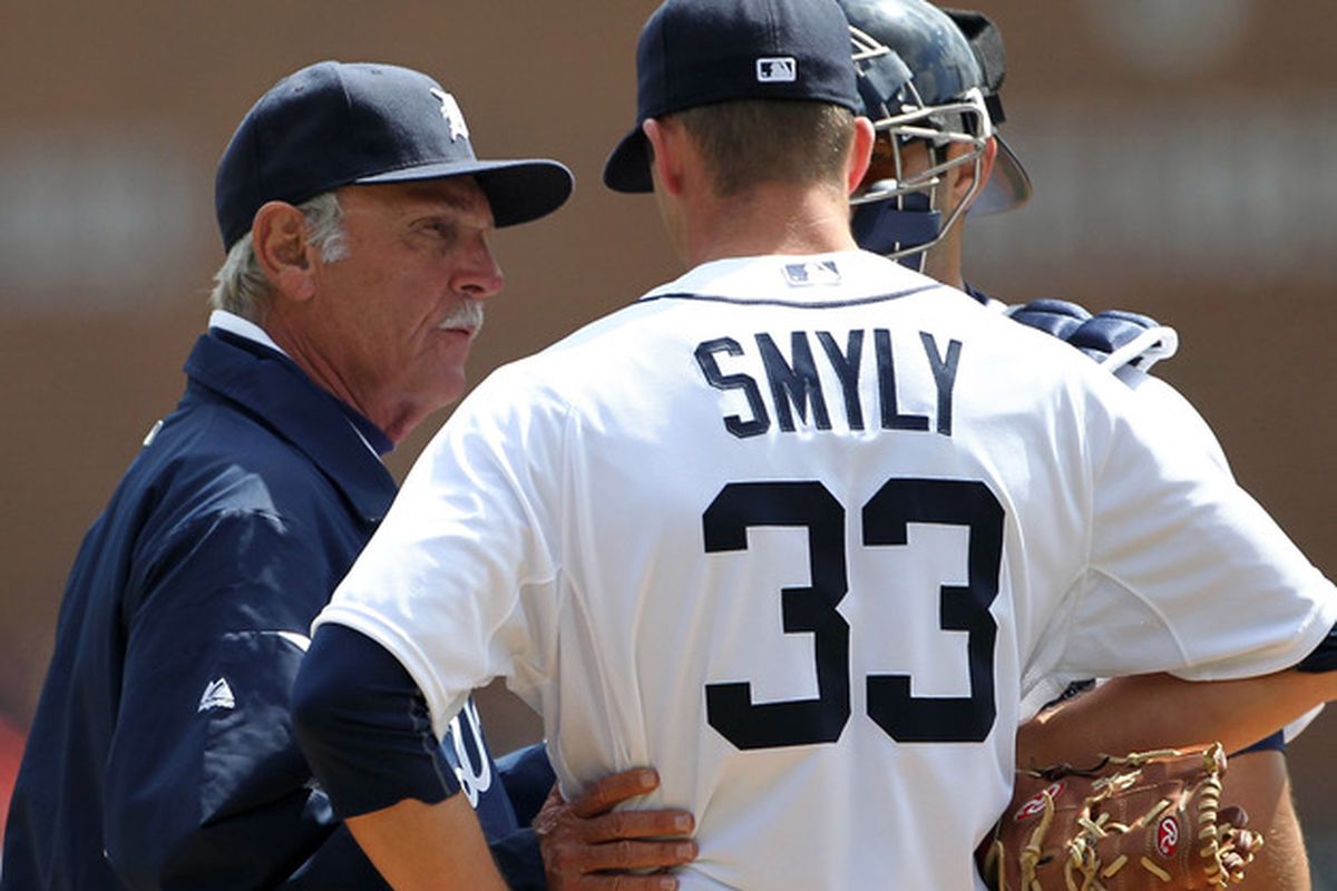 When Drew Smyly was born, Jim Leyland was manager of the Pirates, and this was before they won the division three times in a row.