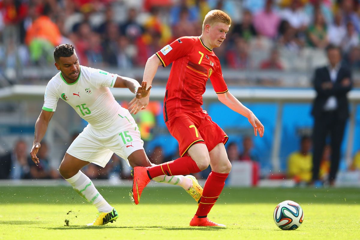 Kevin de Bruyne hopes to lead the Belgians to the elimination stage.
