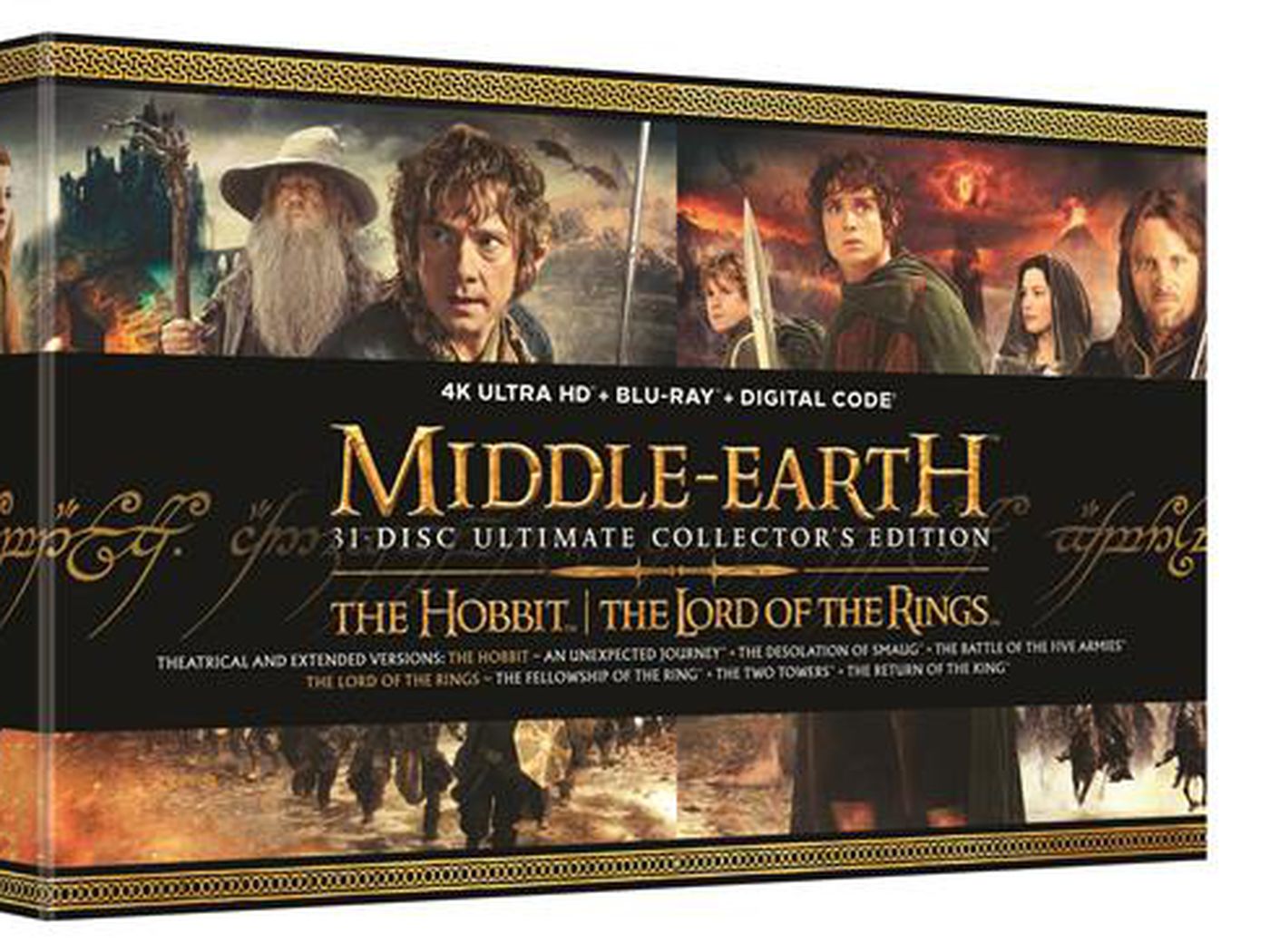 The Lord of the Rings and The Hobbit get new 31-disc 4K Blu-ray