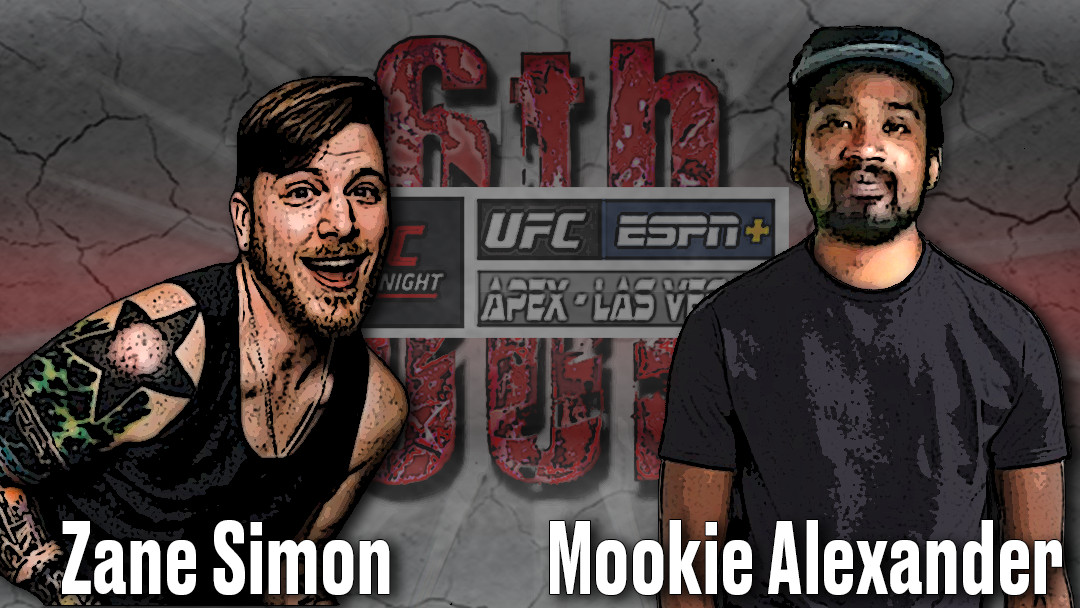 6th Rd, The 6th Round Post-Fight Show, UFC Post-Fight Show, UFC Fight Night, Zane Simon, Mookie Alexander, 6th Rd Host Graphic,