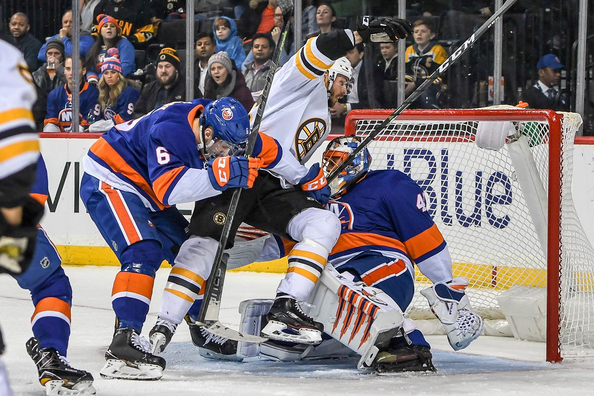 NHL: Boston Bruins at New York Islanders