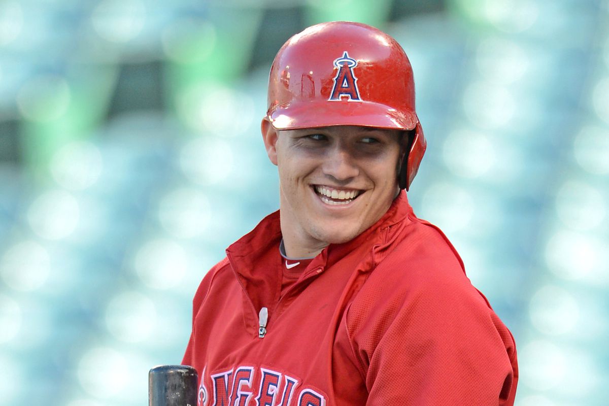 Welcome home, Mike Trout.