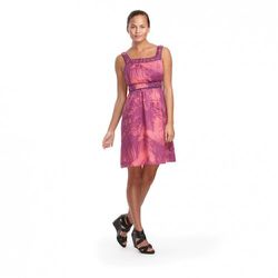 Proenza Schouler for Target Palm-Print Gauze Dress in Purple/Pink $39.99