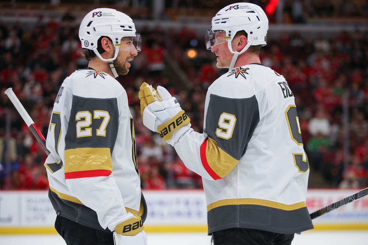 NHL: APR 27 Golden Knights at Blackhawks