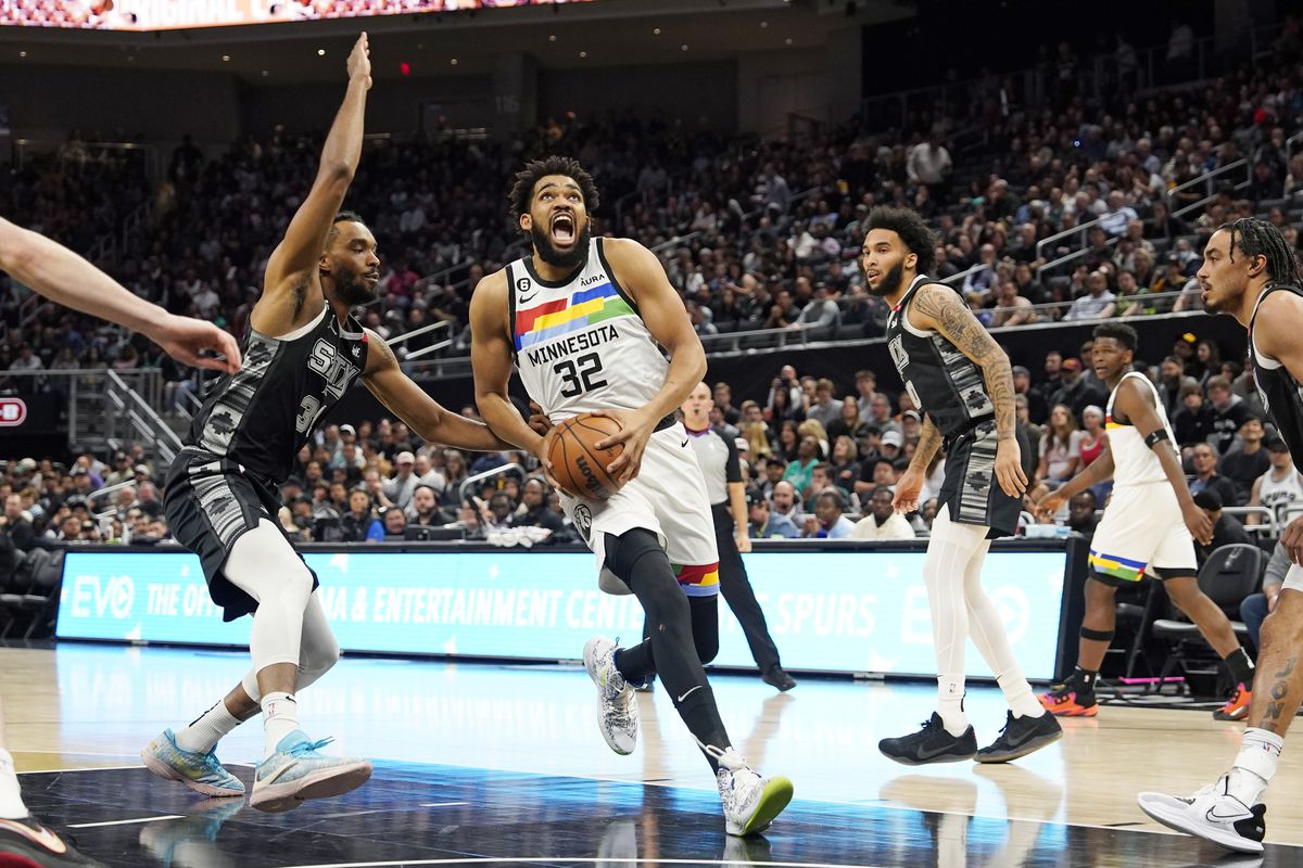 NBA: Minnesota Timberwolves at San Antonio Spurs