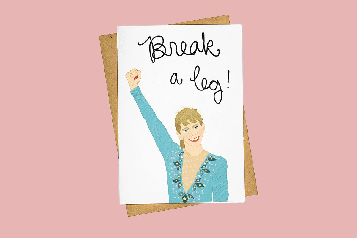 Tay Ham “Break a Leg!” Card, $5
