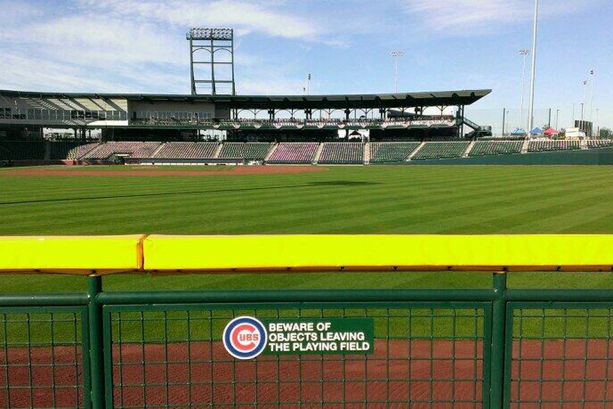 Brand new #Cubs Park here in Mesa ready for its debut. They nailed it. 