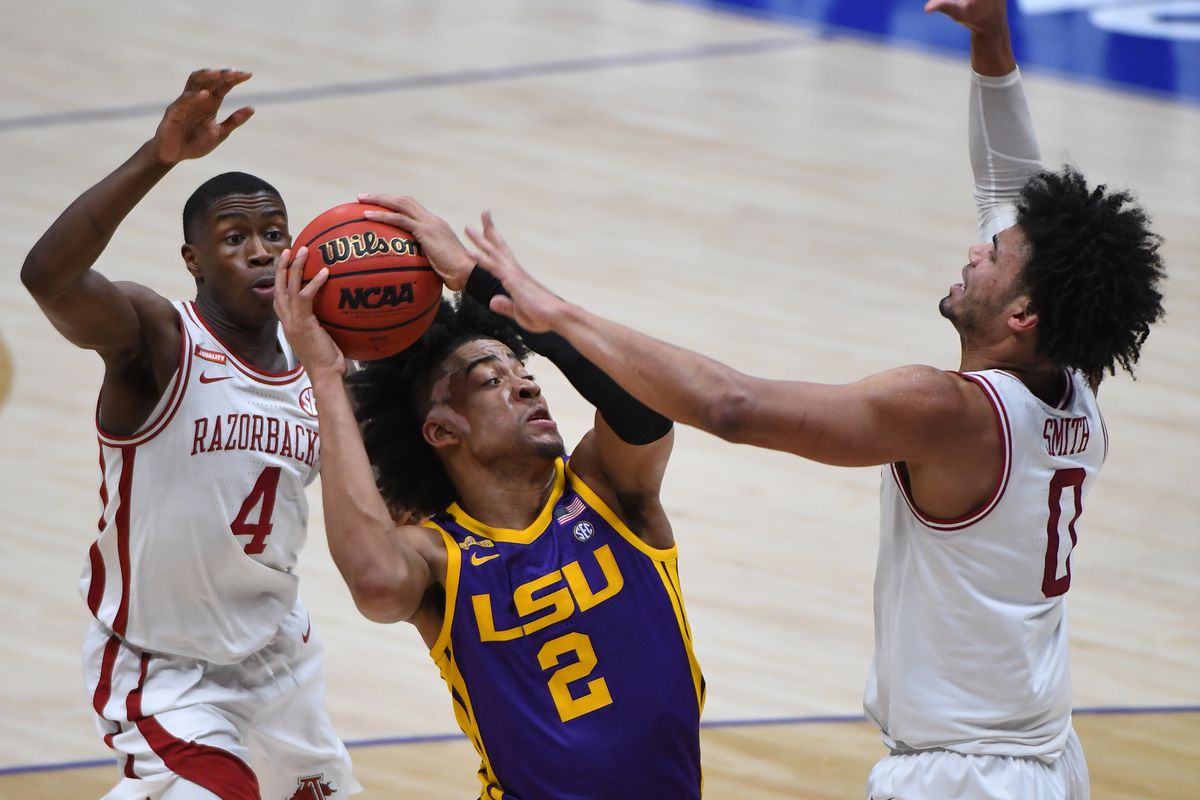 NCAA Basketball: SEC Conference Tournament-Lousiana State vs Arkansas