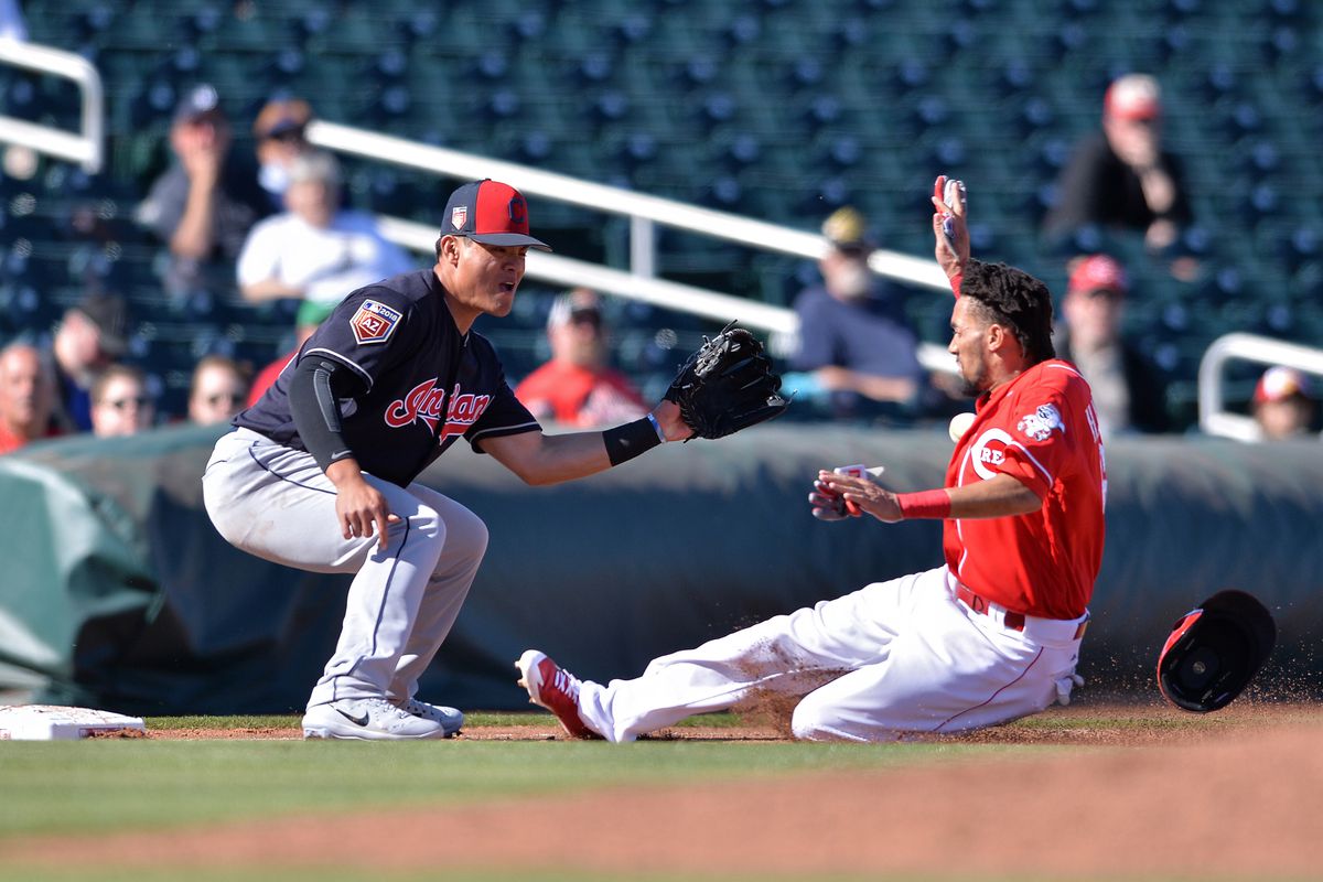 MLB: Spring Training-Cleveland Indians at Cincinnati Reds