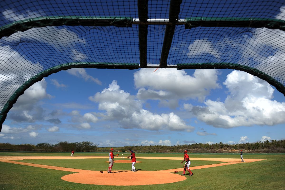 The Washington Nationals baseball academy in the Dominican Republic