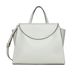 Large a satchel in silver grey, $350
