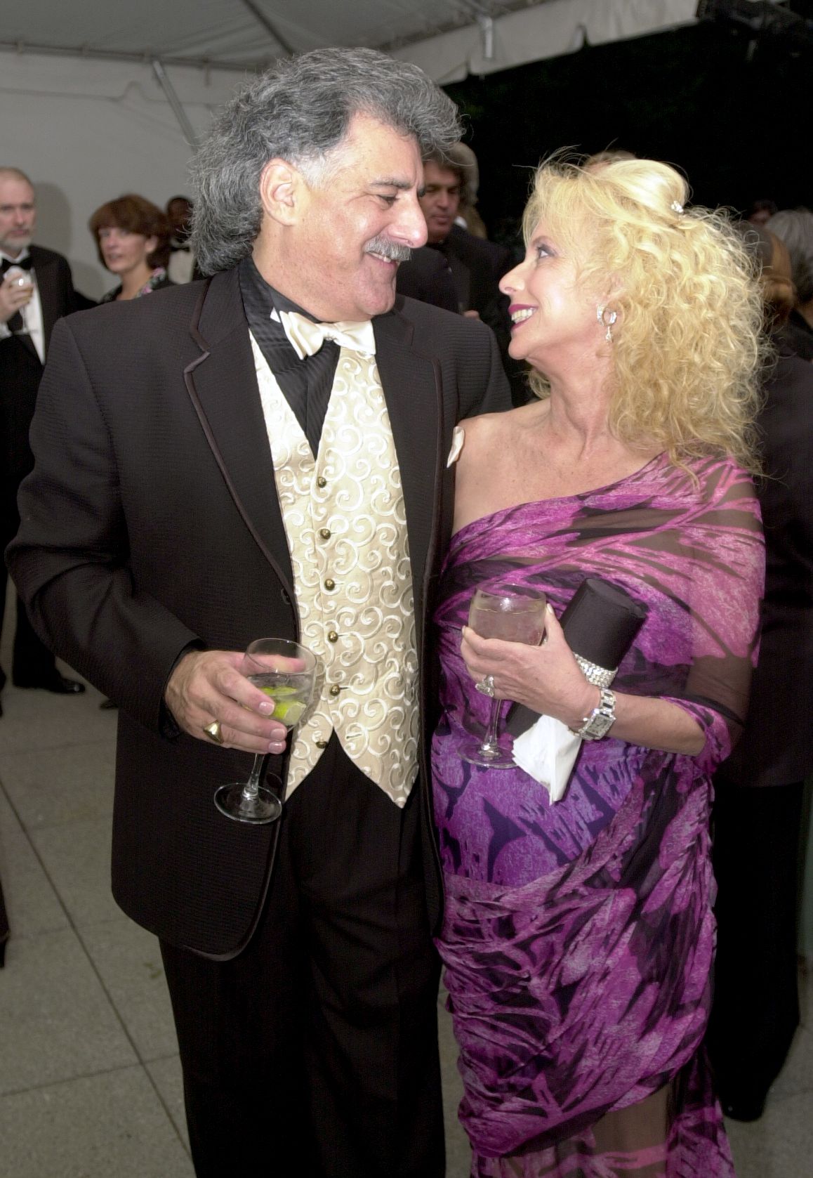 Martin Israel and Barbara Kaplan Israel at the Marshall Field’s sponsored fashion show and gala at the Museum of Contemporary Art in 1993.