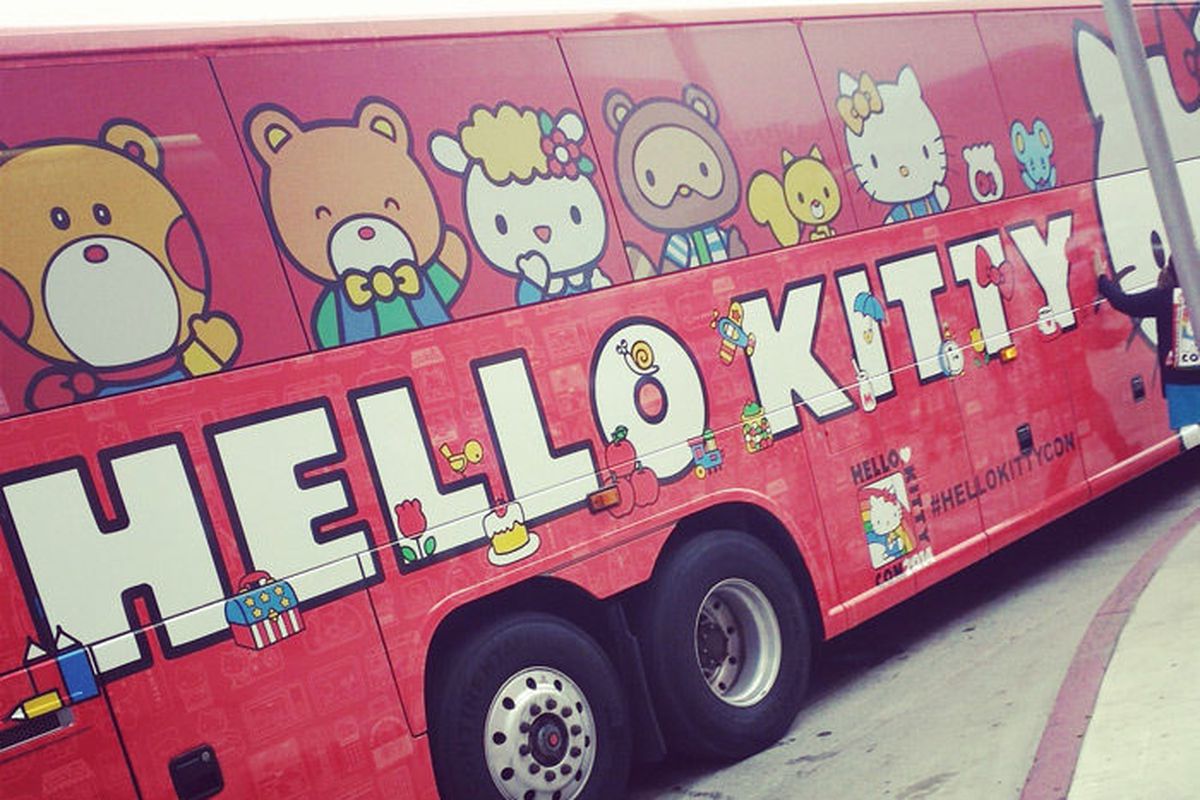 A scene from last fall's <a href="http://la.racked.com/2014/10/29/7571241/hello-kitty-x-the-line">Hello Kitty Con</a>.