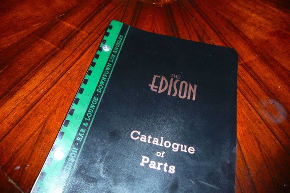 Time for a drink at The Edison. 