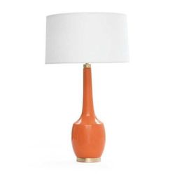 <a href="http://hostinteriors.com/?product=nola-table-lamp-clementine">Nola Table Lamp</a> in Clementine, $209 at Host Interiors