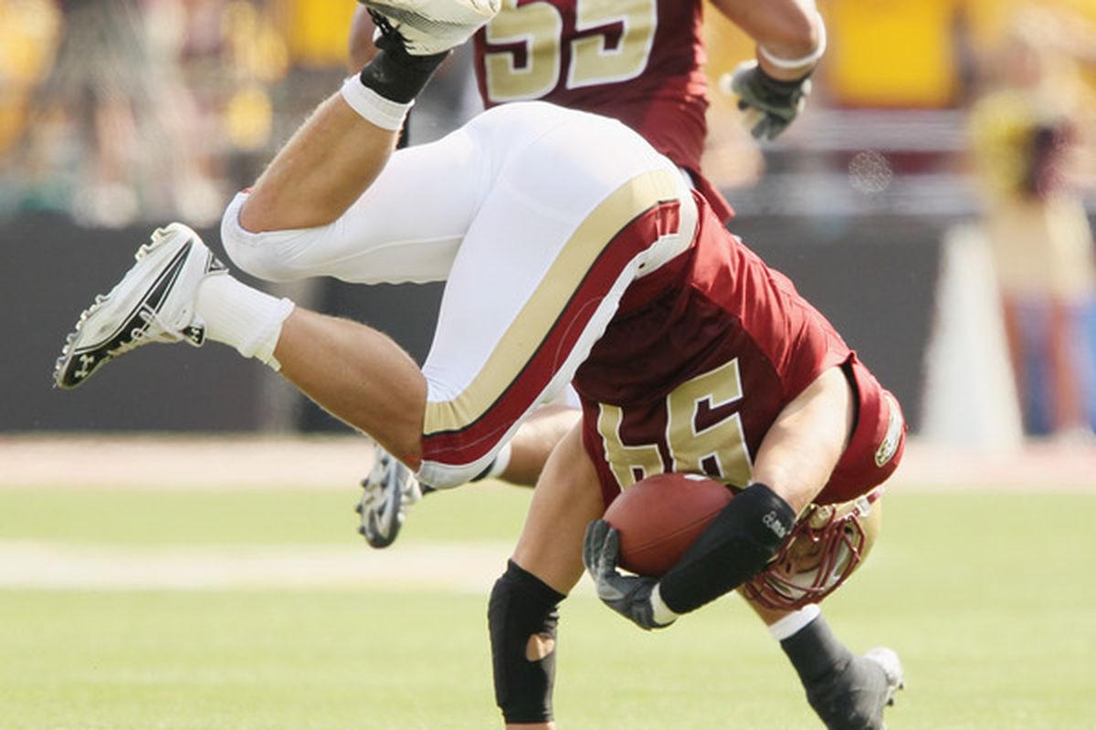 BC's season just got turned upside down. (Photo by Elsa/Getty Images)