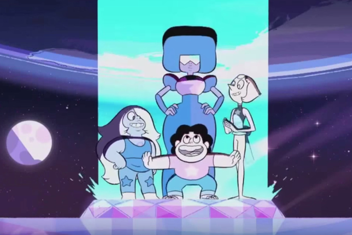 Steven Universe and the Crystal Gems (not a band name, but it probably should be).
