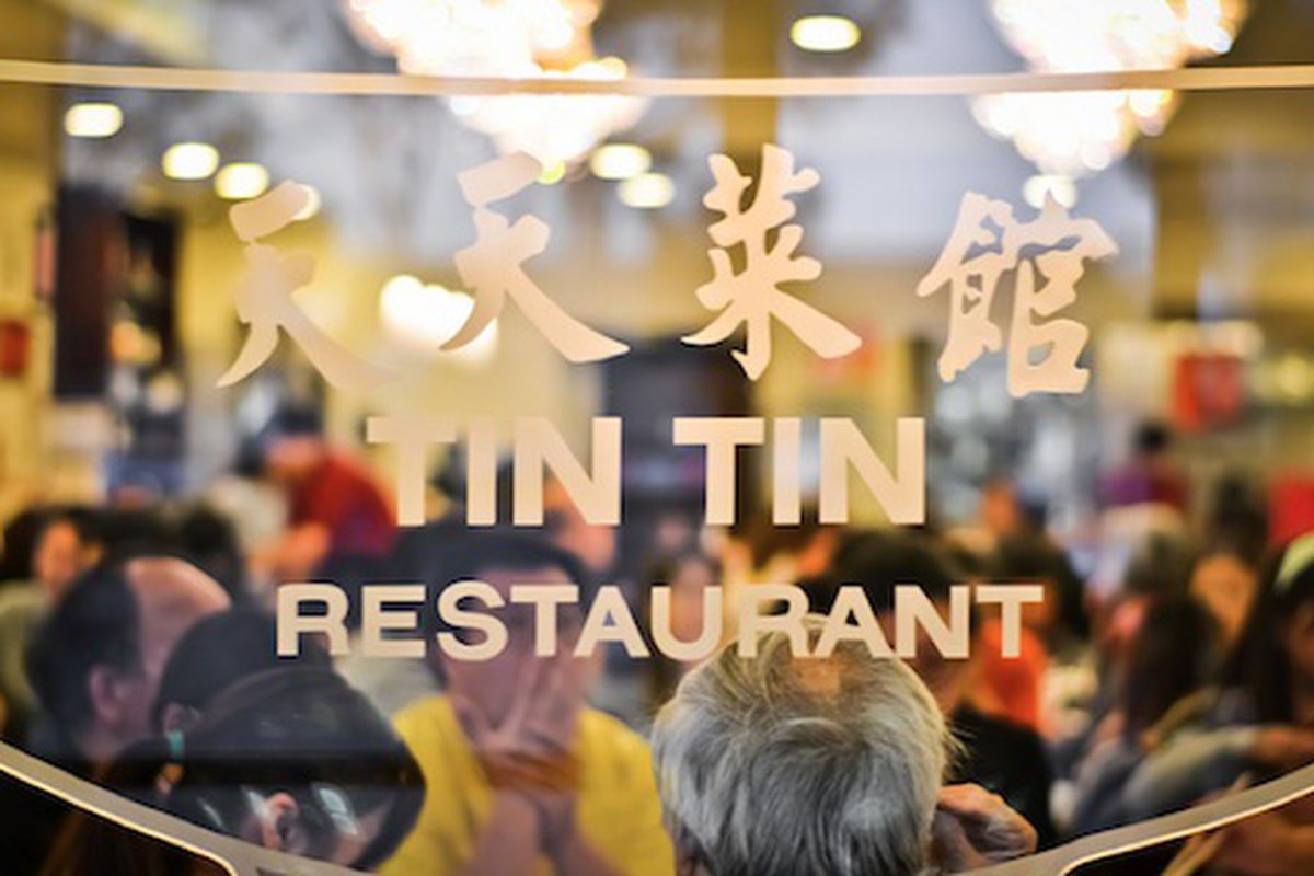 Tin Tin Restaurant, Rosemead, California. 