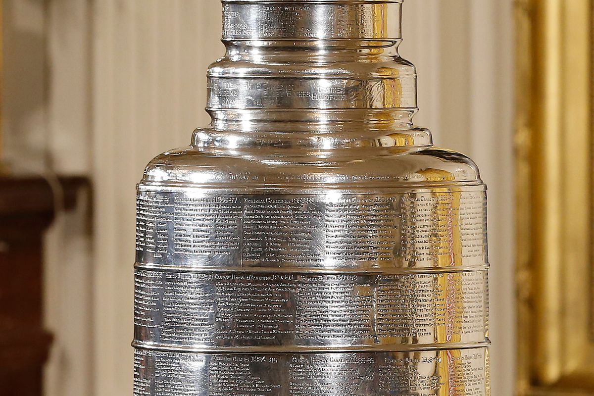 The most beautiful trophy in professional sports, ladies and gentleman I present to you the Stanley Cup - Photo Credit