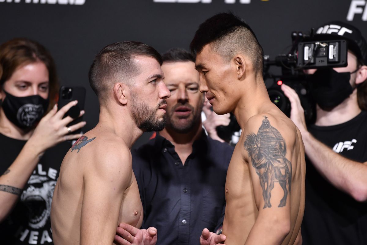 Cody Durden&nbsp;said of his UFC Vegas 43 opponent, Aoriqileng, he had to “send him back to China.”