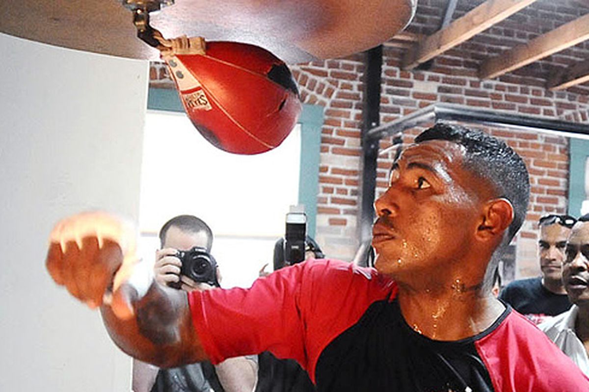 Ricardo Mayorga appeared at a small MMA show in Florida and it was hinted that he might make his debut in that sport soon. (Photo via <a href="http://a.espncdn.com/photo/2008/0923/box_mayorga_580.jpg">ESPN</a>)