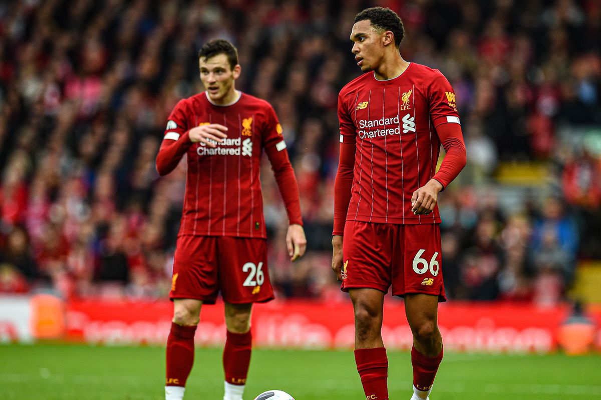 Trent Alexander-Arnold and Andy Robertson - Liverpool FC - Premier League