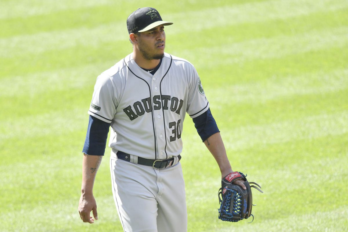 MLB: Houston Astros at Cleveland Indians