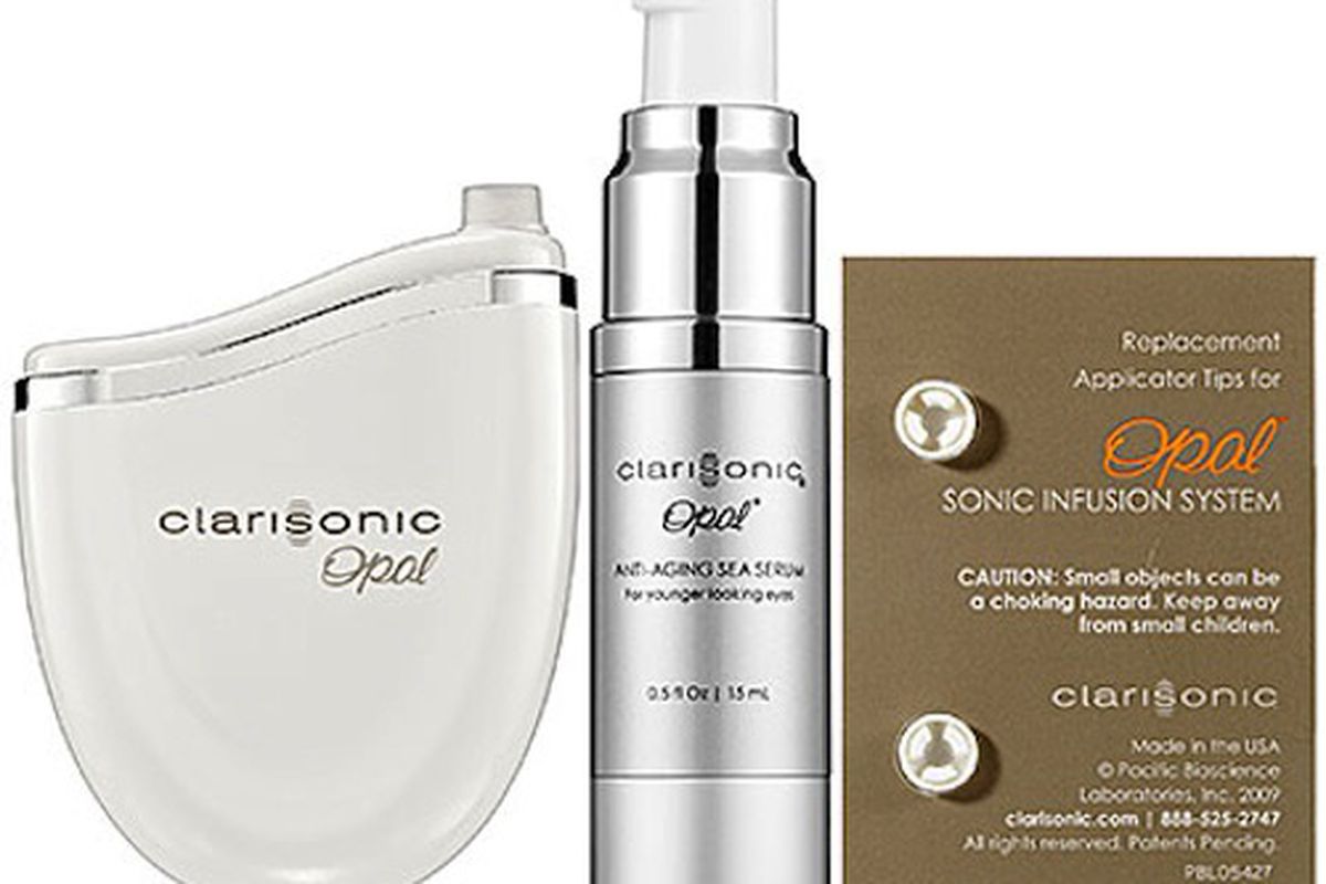 <a href="http://www.sephora.com/opal-sonic-skin-infusion-system-P257102?skuId=1347038">Clarisonic Opal Sonic Skin Infusion System</a>, $185, Sephora
