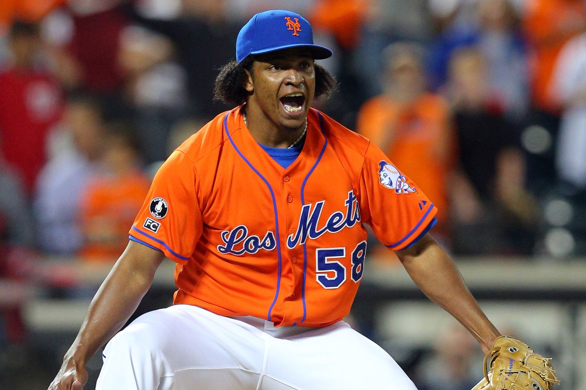 Jenrry Mejia is rehabbing his shoulder. He is also suspended.