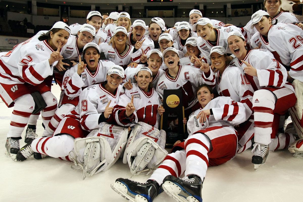NCAA Frozen Four - In 2009, Wisconsin won the women's Frozen Four, which was hosted by Boston University. Wisconsin has returned to the Frozen Four, where they will face BC on Friday, March 18, 2011.