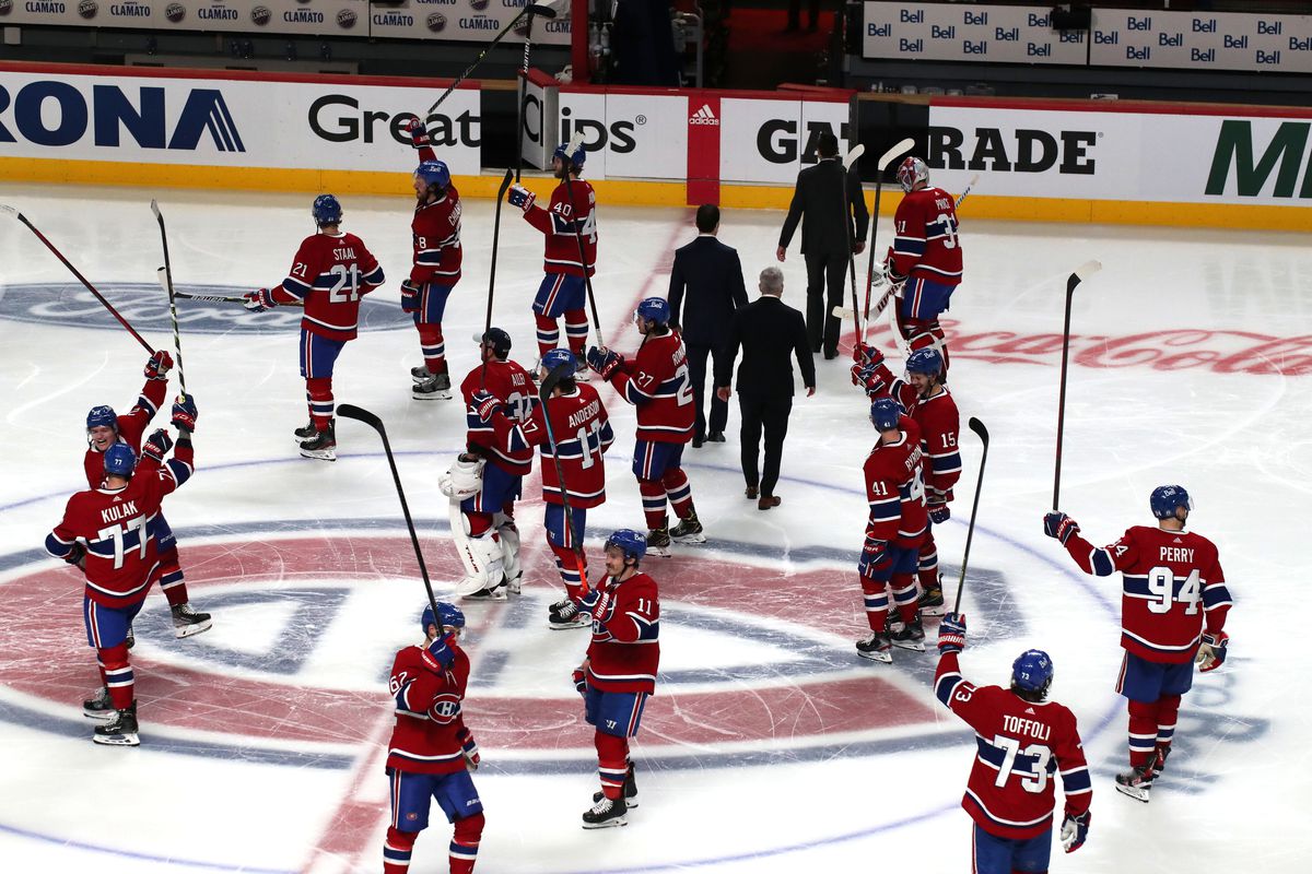 NHL: Stanley Cup Playoffs-Winnipeg Jets at Montreal Canadiens