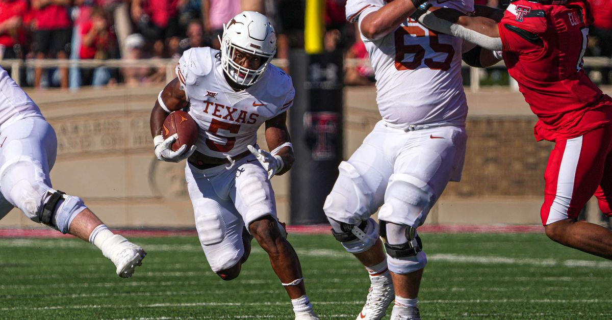 Inside the Numbers: Texas unable to get the job done on the ground against Texas Tech