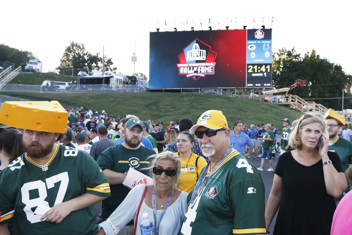 Hall of Fame Game - Green Bay Packers v Indianapolis Colts